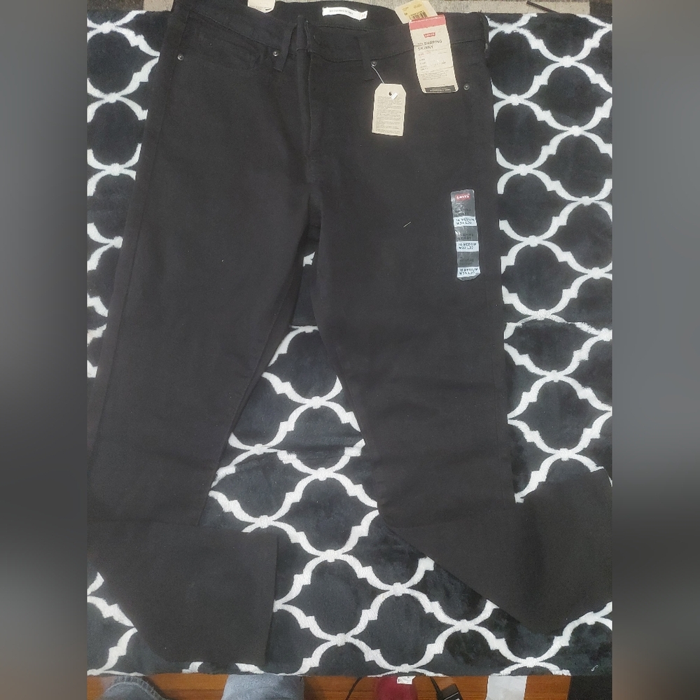 NWT Levi's Black Jeans 311 black jeans 33x30